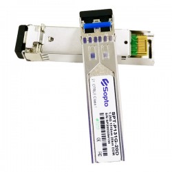 Sopto Transceiver SFP 1310nm 1.25G 20km LC Interface with DDM Commercial Temperature