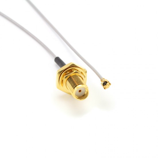 MikroTik Pigtail U.fl Female / SMA Female 10cm (P-UF-SF-10) MikroTik Pigtail U.fl Female / SMA Female 10cm (P-UF-SF-10)
