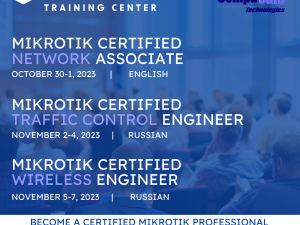 Official MikroTik courses in Azerbaijan NOYABR 2023